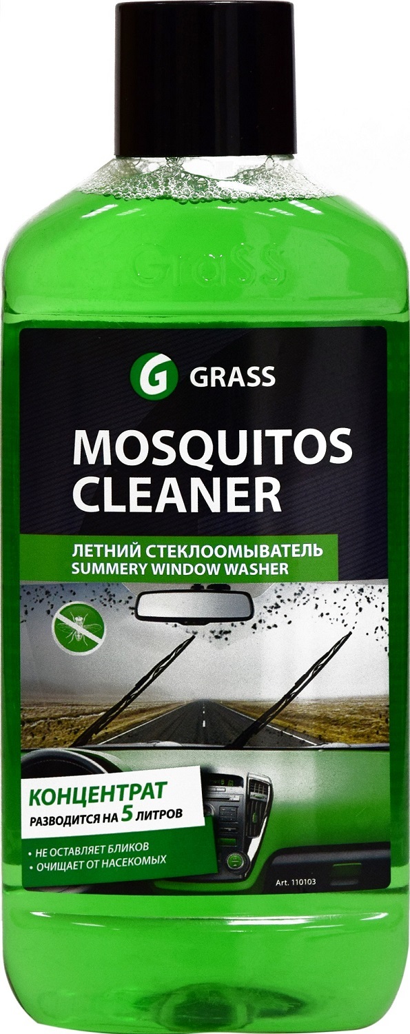 Очиститель следов насекомых GRASS Mosquitos Cleaner 1 л — цена в Энгельсе,  купить в интернет-магазине, характеристики и отзывы, фото